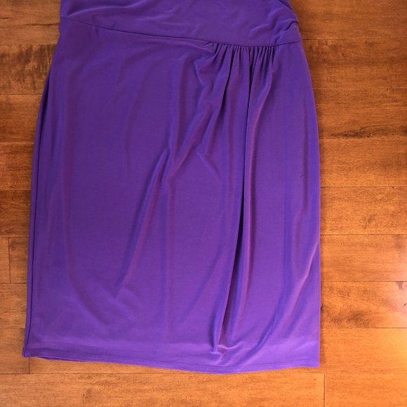 Evan Picone Purple Dress - Picture 8 of 13